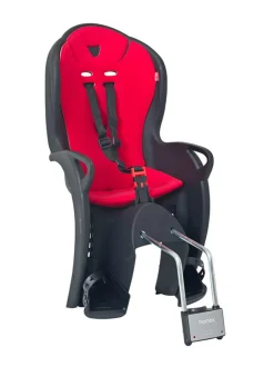 Polkupyörät & Pyöräilytarvikkeet|Hamax Kiss Basic pyöränistuin MUSTA/PUNAINEN