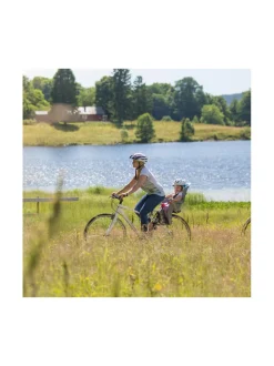 Polkupyörät & Pyöräilytarvikkeet|Hamax Sleepy pyöränistuin MUSTA/PUNAINEN