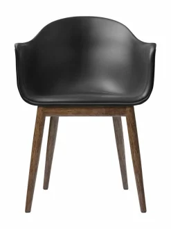 Tuolit & Jakkarat|Audo Copenhagen Harbour Dining Chair -tuoli DARK STAINED OAK, BLACK