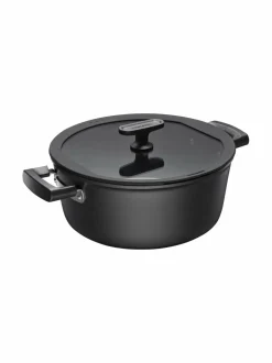 Keitto- & Paistoastiat|Fiskars Hard Face -kattila 5 l BLACK