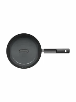 Keitto- & Paistoastiat|Fiskars Hard Face Sauté -paistinpannu kannella BLACK