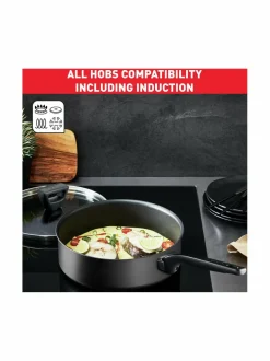 Keitto- & Paistoastiat|Tefal Hard Titanium Pro -paistokasari 28 cm BLACK