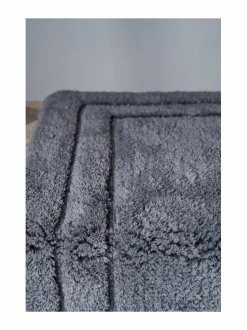 Kylpyhuonetekstiilit|LUIN LIVING Harmony -kylpyhuonematto GREY