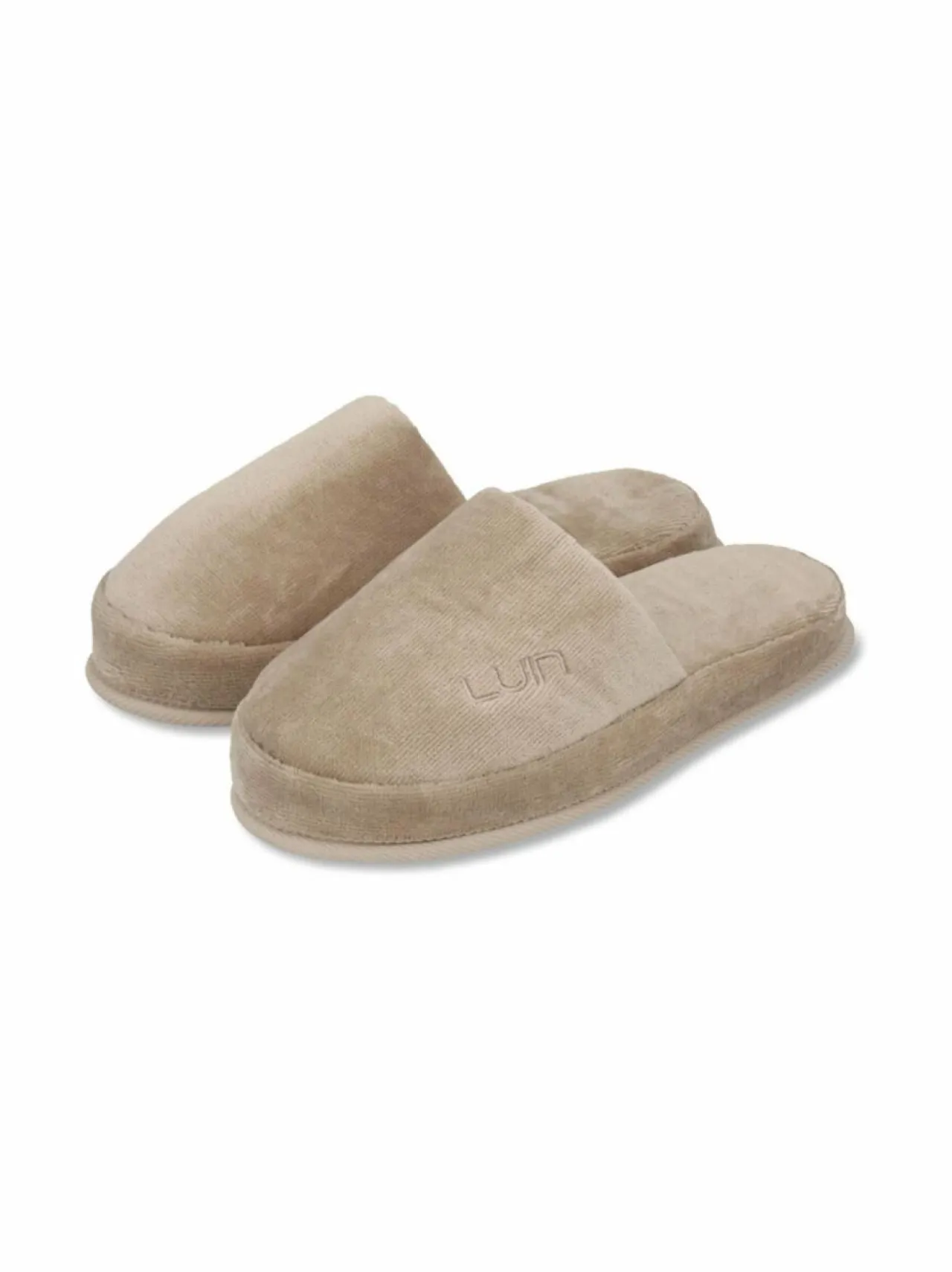 Kylpyhuonetekstiilit|LUIN LIVING Haven-tohvelit BEIGE