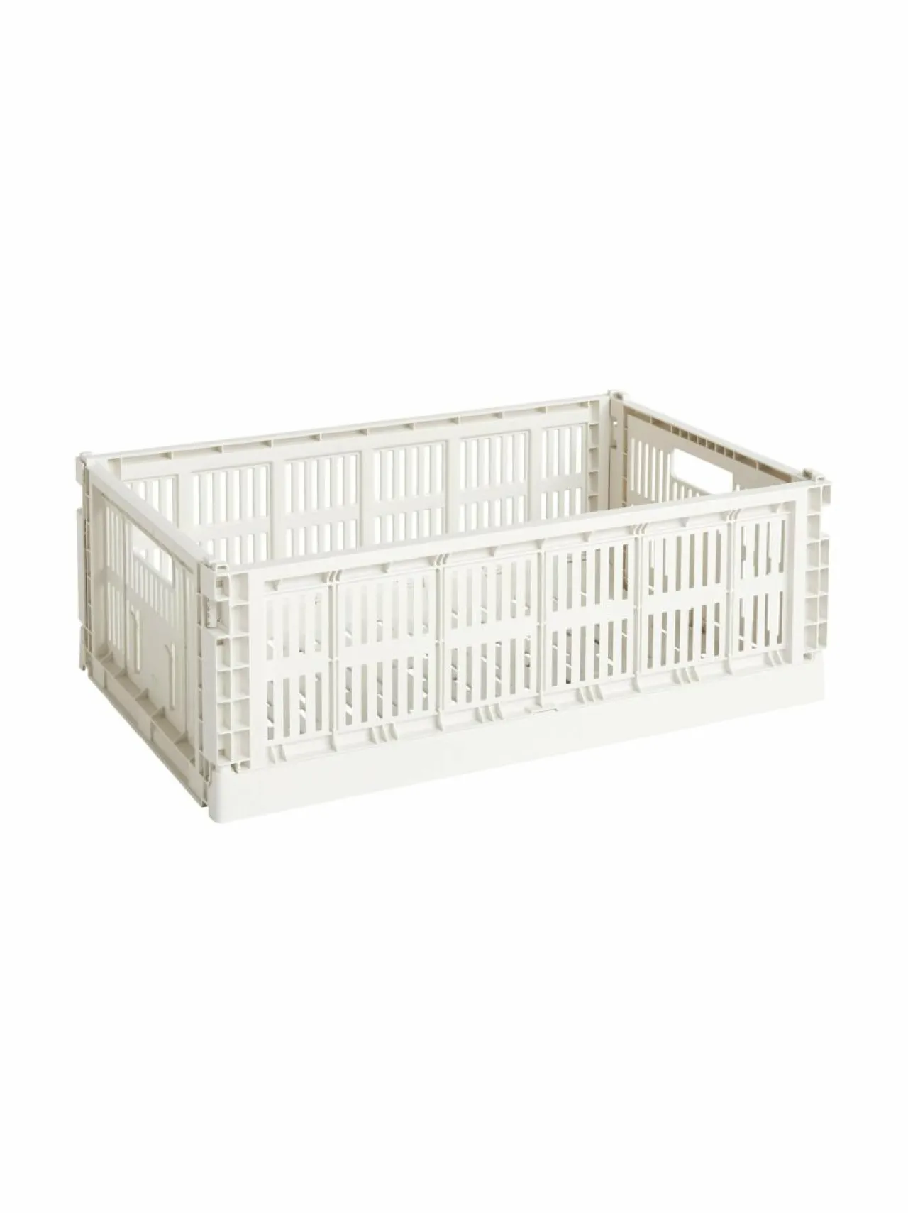 Säilytys|HAY Colour Crate L - säilytyskori OFF-WHITE