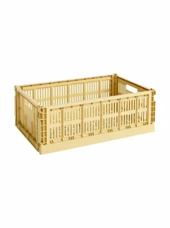 Säilytys|HAY Colour Crate L - säilytyskori GOLDEN YELLOW