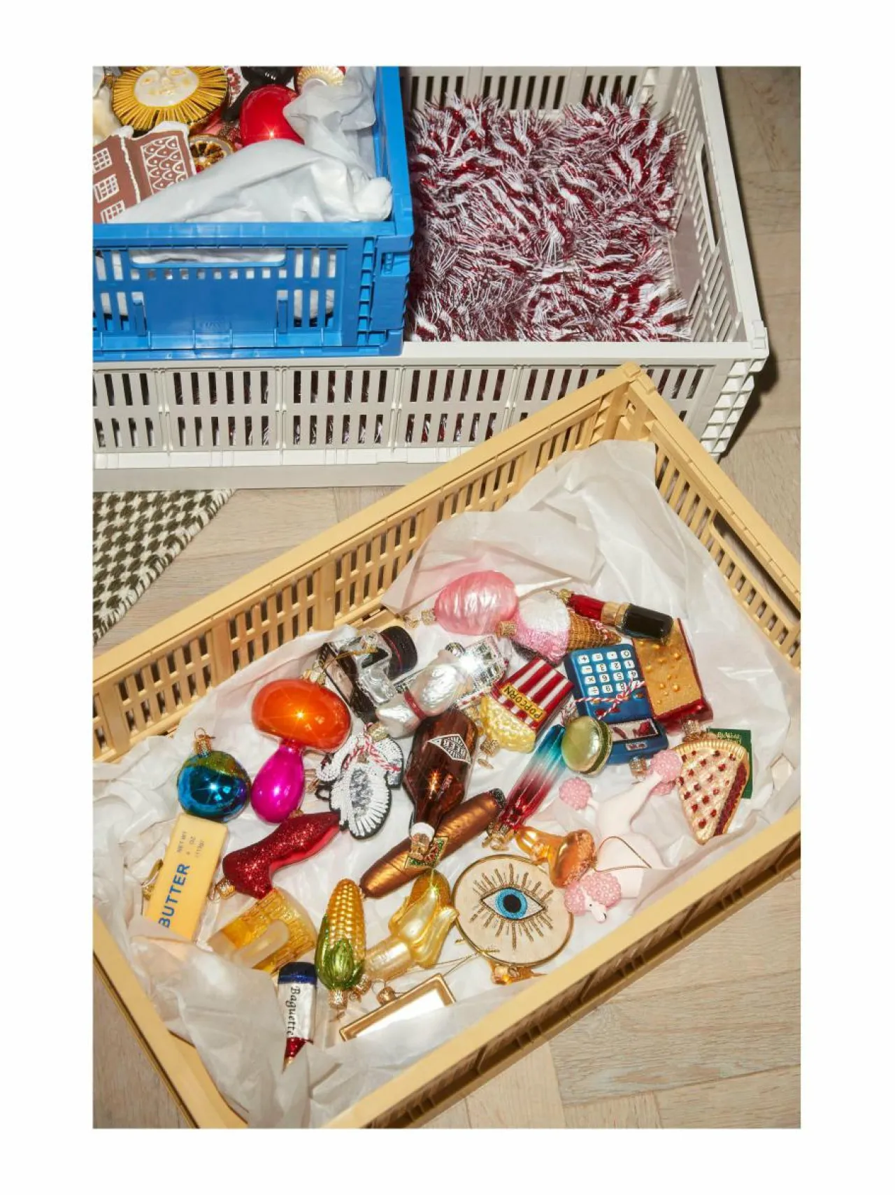 Säilytys|HAY Colour Crate L - säilytyskori GOLDEN YELLOW