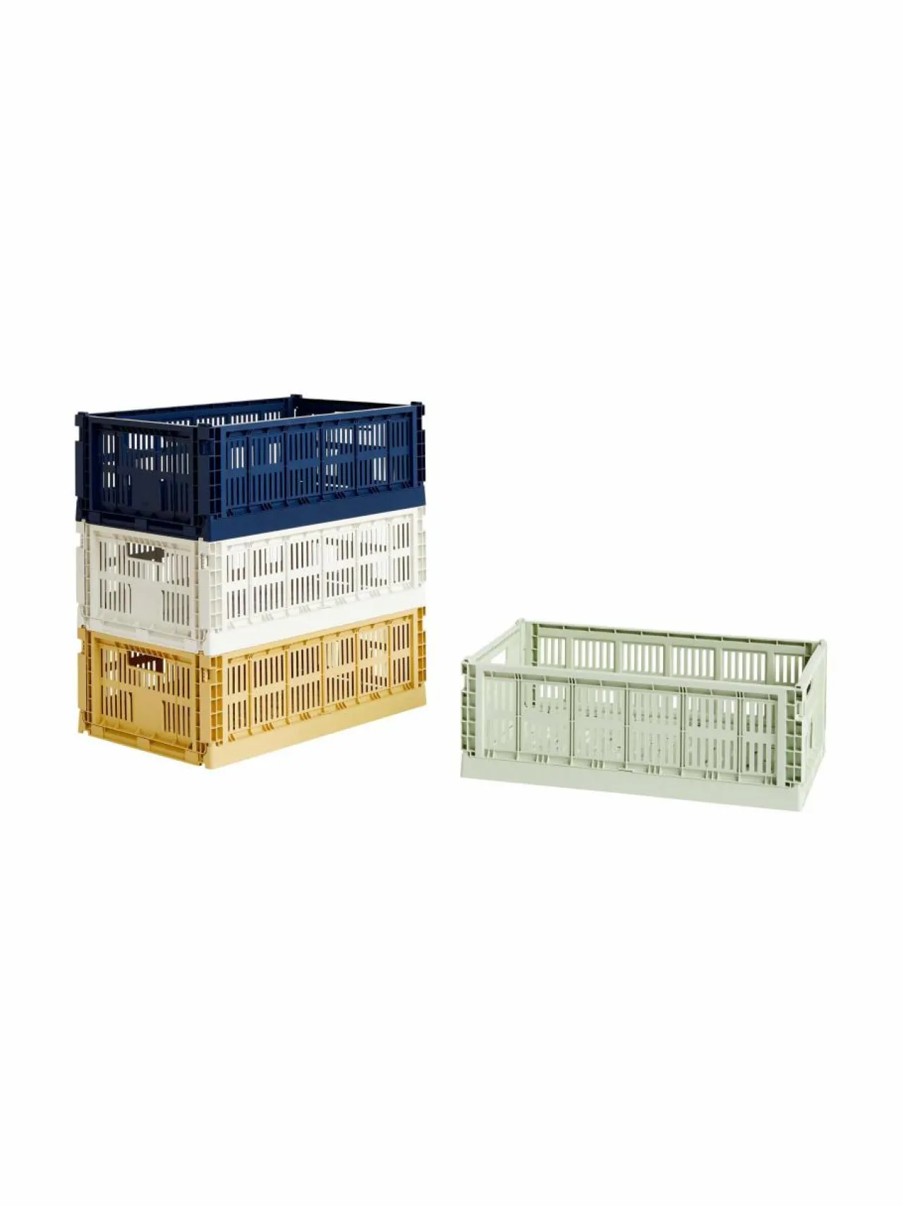 Säilytys|HAY Colour Crate L - säilytyskori GOLDEN YELLOW