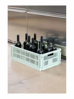Säilytys|HAY Colour Crate L - säilytyskori MINT