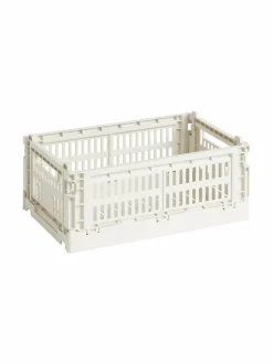 Säilytys|HAY Colour Crate S -säilytyskori OFF-WHITE