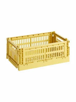 Säilytys|HAY Colour Crate S -säilytyskori DUSTY YELLOW