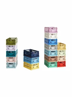 Säilytys|HAY Colour Crate S -säilytyskori DUSTY BLUE