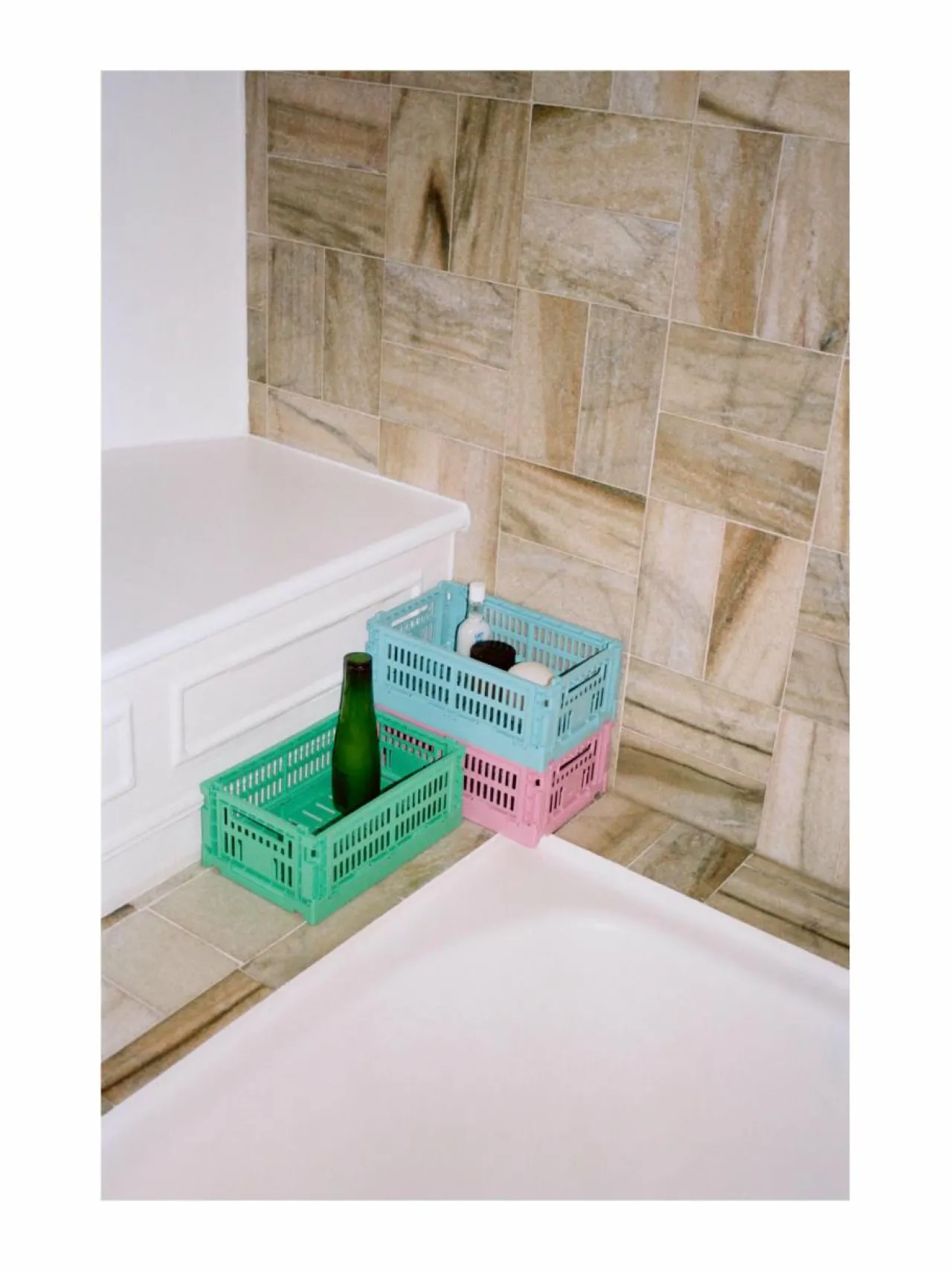 Säilytys|HAY Colour Crate S -säilytyskori DUSTY ROSE