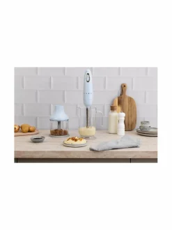 Vatkaimet & Sekoittimet|Smeg HBF03-sauvasekoitinpakkaus PASTEL BLUE