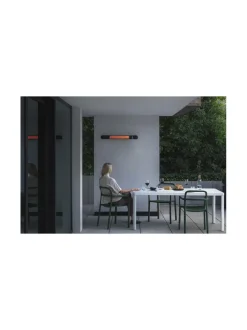 Puutarhavalaisimet & Lyhdyt|Eva Solo Outdoor HeatUp terassilämmitin seinäkiinn. MUSTA