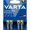 Lamput|Varta High Energy AAA 1.5 V -paristo 4 kpl