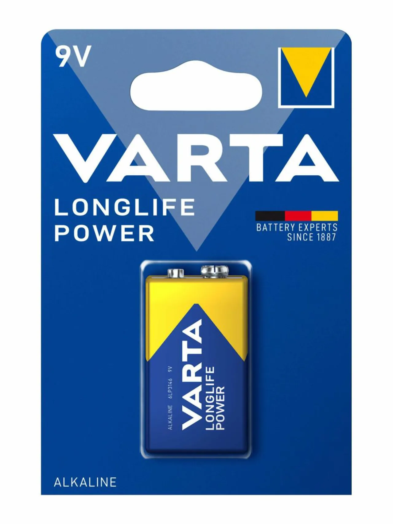 Lamput|Varta High Energy 9V -alkaliparisto
