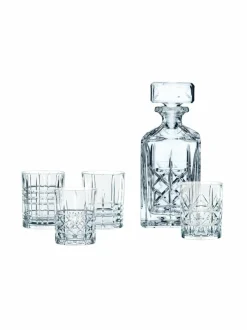 Lasit|Nachtmann Highland-viskisetti 5 kpl TRANSP