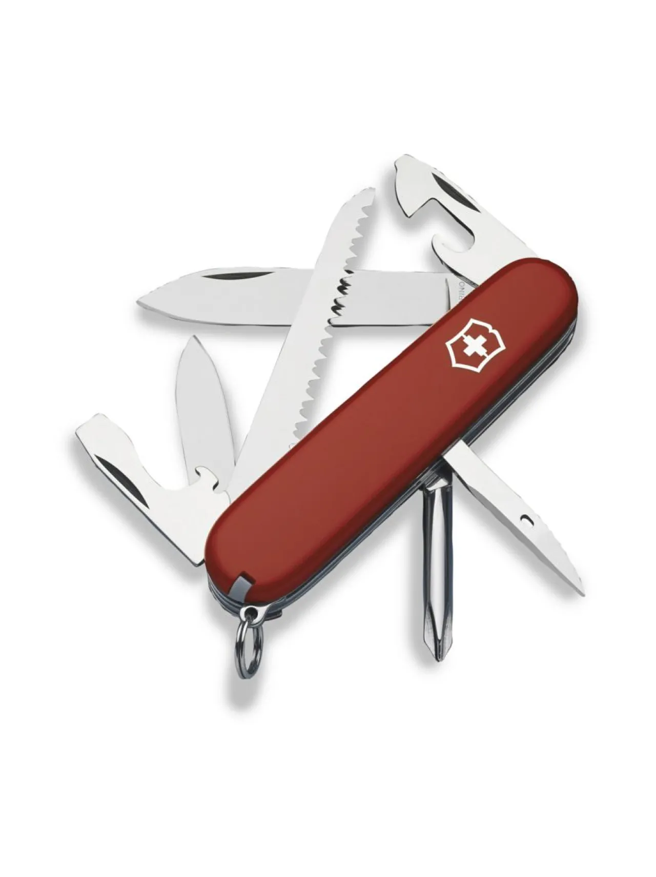 Retkeilytarvikkeet|Victorinox Swiss Army Knives Hiker PUNAINEN