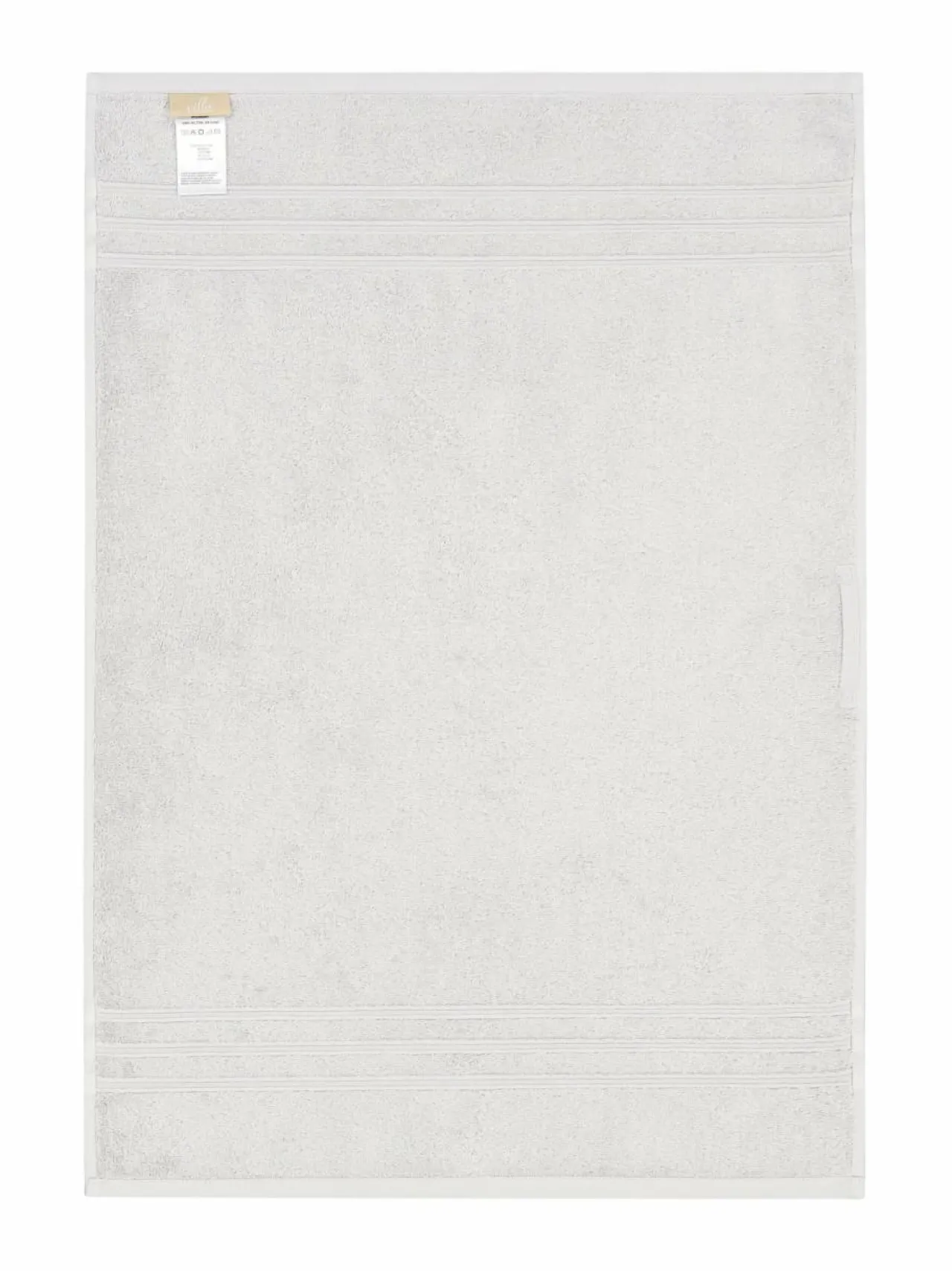 Kylpyhuonetekstiilit|Villa Stockmann Hilton-puuvillapyyhe 30 x 50 cm PEARL GREY