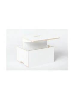 Työpöydät|Hima Furniture Hima Magic Boksi seisomatyöpiste - Brilliant White VALKOINEN