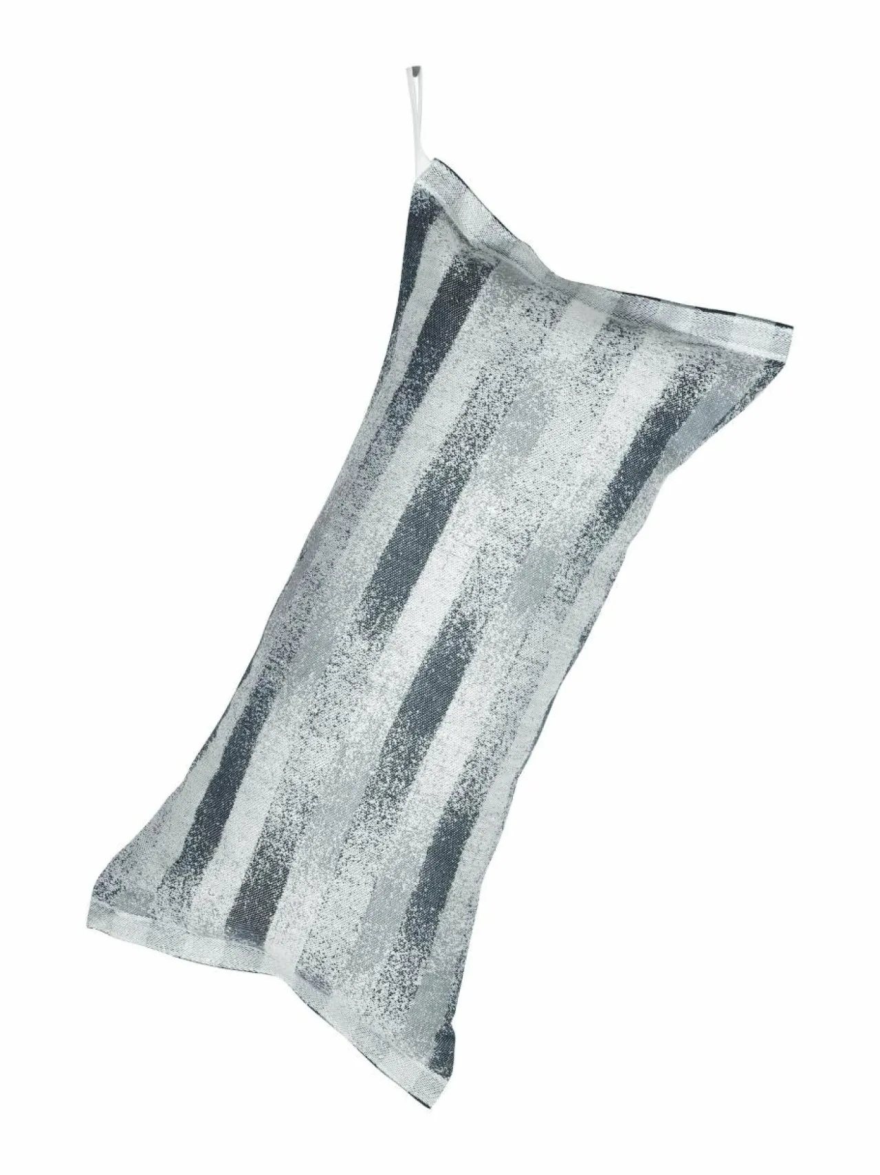 Sauna|Lapuan Kankurit Hohto-saunatyyny pellava-puuvillasekoitteesta 20 x 46 cm 9 WHITE-GREY