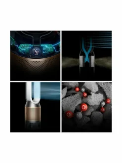 Sisäilma|Dyson Humidify+Cool PH05 -ilmanpuhdistin/ilmankostutin NICKEL/GOLD