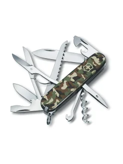 Retkeilytarvikkeet|Victorinox Swiss Army Knives Huntsman, camouflage VIHREÄ