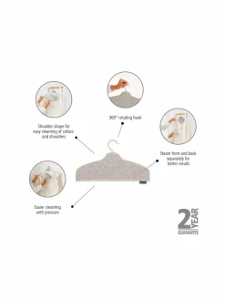 Säilytys|Brabantia Höyrytysvaatehenkari GREY