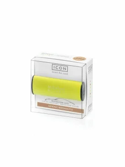 Huonetuoksut & Tuoksukynttilät|Millefiori Icon Sandalo Bergamotto -ilmanraikastin autoon VIHREÄ