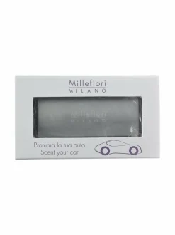 Huonetuoksut & Tuoksukynttilät|Millefiori Icon Silver Spirit -ilmanraikastin autoon HOPEA