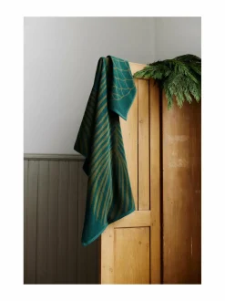 Kylpyhuonetekstiilit|Finlayson Ikimetsä-pyyhe GREEN