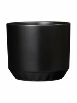 Ruukut & Istutusastiat|Arabia Ilona-ruukku, 12 x 14 cm BLACK MATT