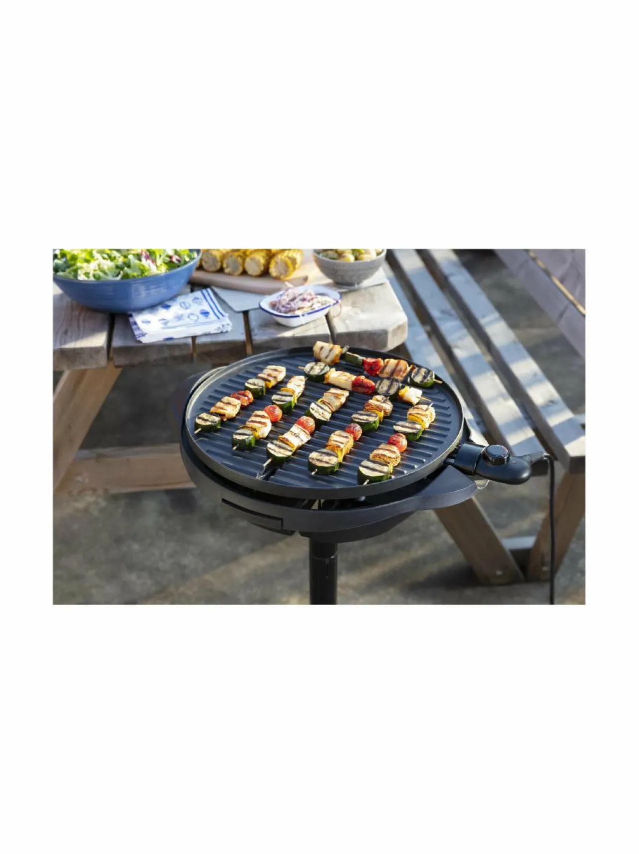 Grillit & Grillitarvikkeet|George Foreman Indoor/Outdoor-sähkögrilli GREY