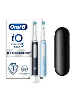 Hampaidenhoito|Oral-B iO3 Duo -sähköhammasharja BLACK/BLUE
