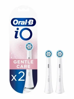 Hampaidenhoito|Oral-B iO GENTLE CARE -vaihtoharjat 2-pack WHITE