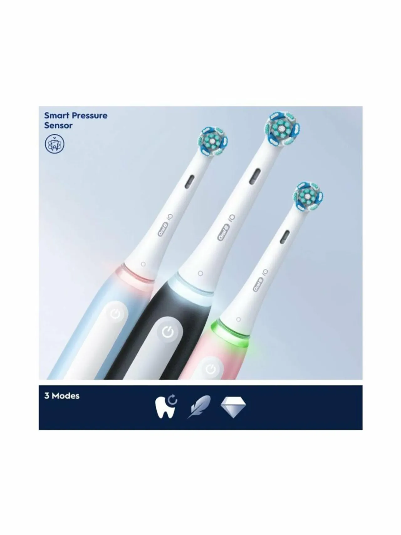 Hampaidenhoito|Oral-B iO3 -sähköhammasharja BLUE