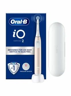Hampaidenhoito|Oral-B iO2-sähköhammasharja + matkakotelo PINK