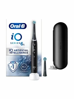 Hampaidenhoito|Oral-B iO6S-sähköhammasharja BLACK