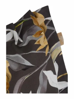 Liinavaatteet|Villa Stockmann Iris-satiinityynyliina DK.GREY/WHITE/SAND COMBO