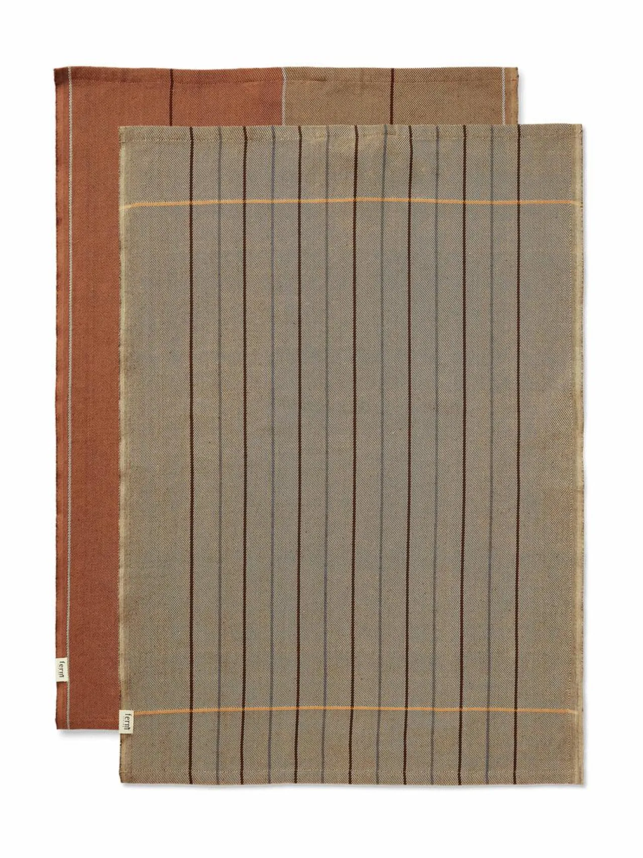 Keittiö- & Kattaustekstiilit|Ferm Living Ito Tea -keittiöpyyhe 2 kpl HAZEL/OAT