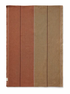 Keittiö- & Kattaustekstiilit|Ferm Living Ito Tea -keittiöpyyhe 2 kpl HAZEL/OAT