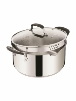 Keitto- & Paistoastiat|Jamie Oliver Quick & Easy -kattila 4,9 l SILVER