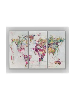 Taulut & Julisteet|Jenniemilia Design , Connection pink akustiikkataulut, 3 * 60x120