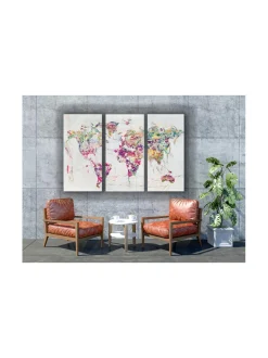 Taulut & Julisteet|Jenniemilia Design , Connection pink akustiikkataulut, 3 * 60x120