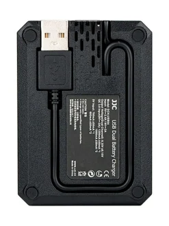 Kamerat|JJC DCH-NPF USB Dual Battery Charger -tuplalaturi (NP-F)