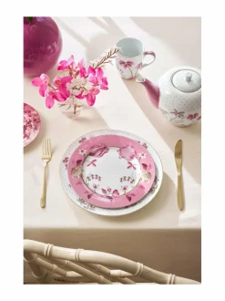 Lautaset & Kulhot|PIP Studio Jolie Tulip -posliinilautanen 23 cm PINK