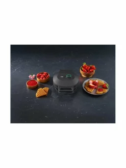 Grillit & Grillitarvikkeet|Wilfa Joy-vohvelirauta BLACK