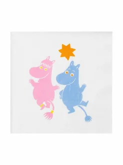Keittiö- & Kattaustekstiilit|Moomin Arabia Juhlat-paperiservetit 33 x 33 cm MULTI-COLOUR