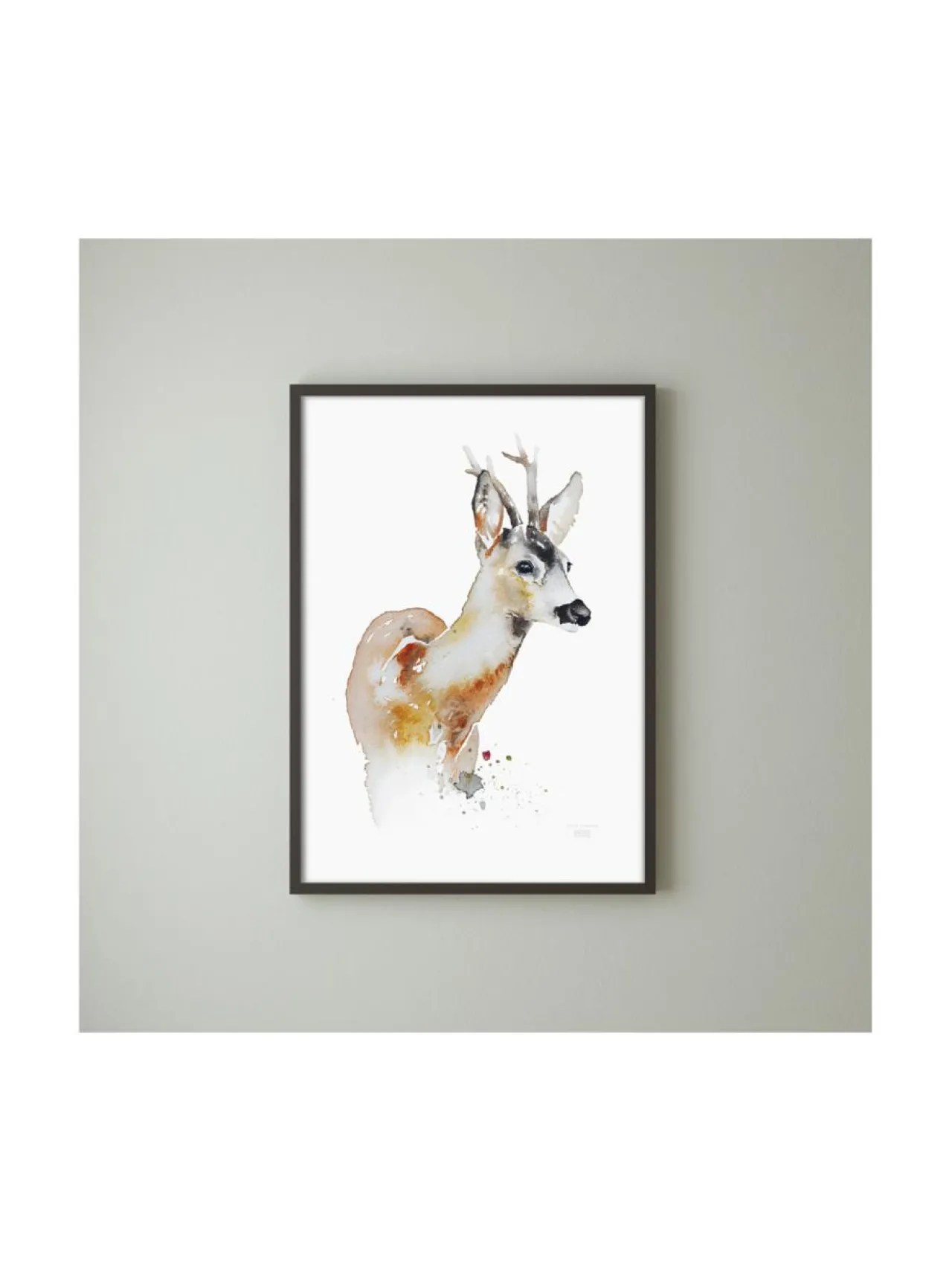 Taulut & Julisteet|ESTER VISUAL Juliste Metsäkauris 50x70 cm